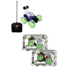 Radio Controlled Metallic Stunt Car 17cm